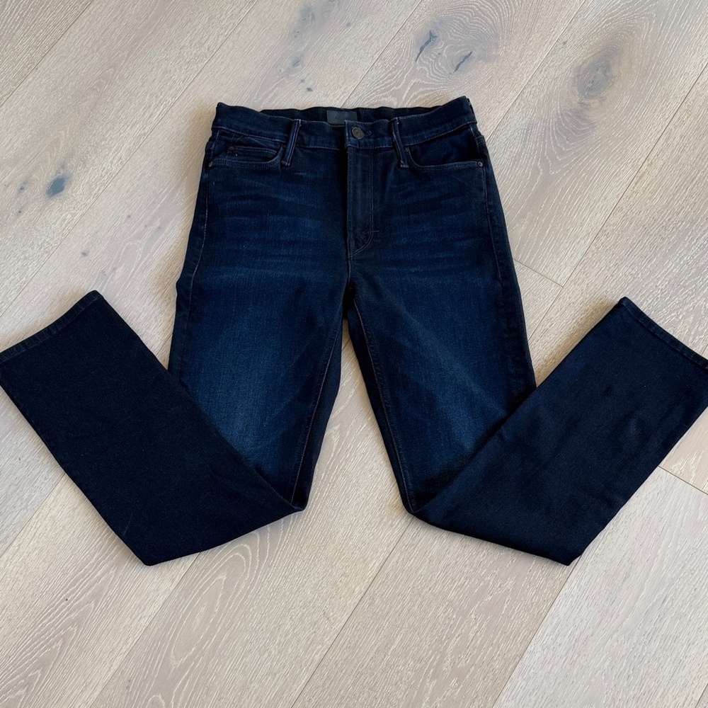MOTHER Mid-rise Dazzler Ankle Jeans